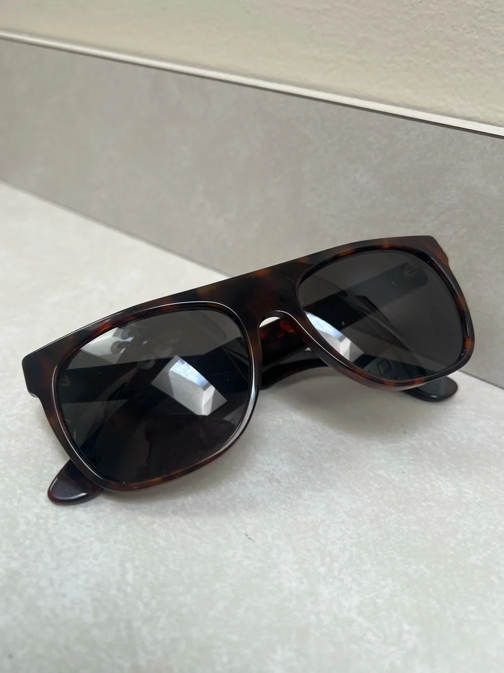 RetroSuperFuture Icons Flat Top Classic Havana Brown Sunglasses